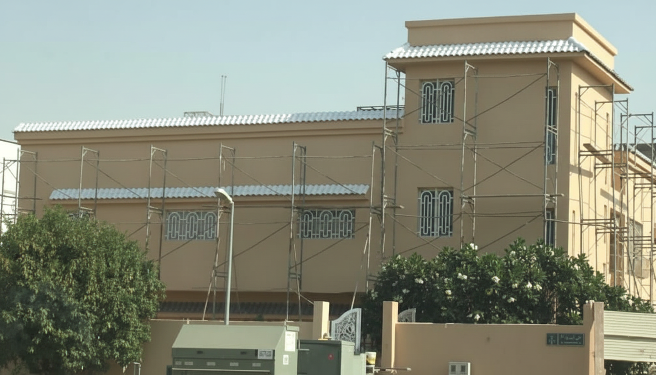 معلم بويه بجدة يعالج رطوبة الجدران