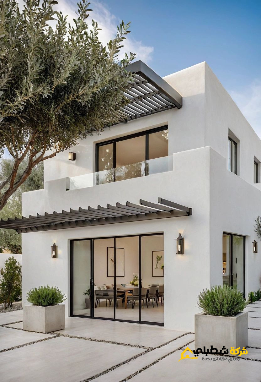 اصباغ فلل حي الشاطئ جدة