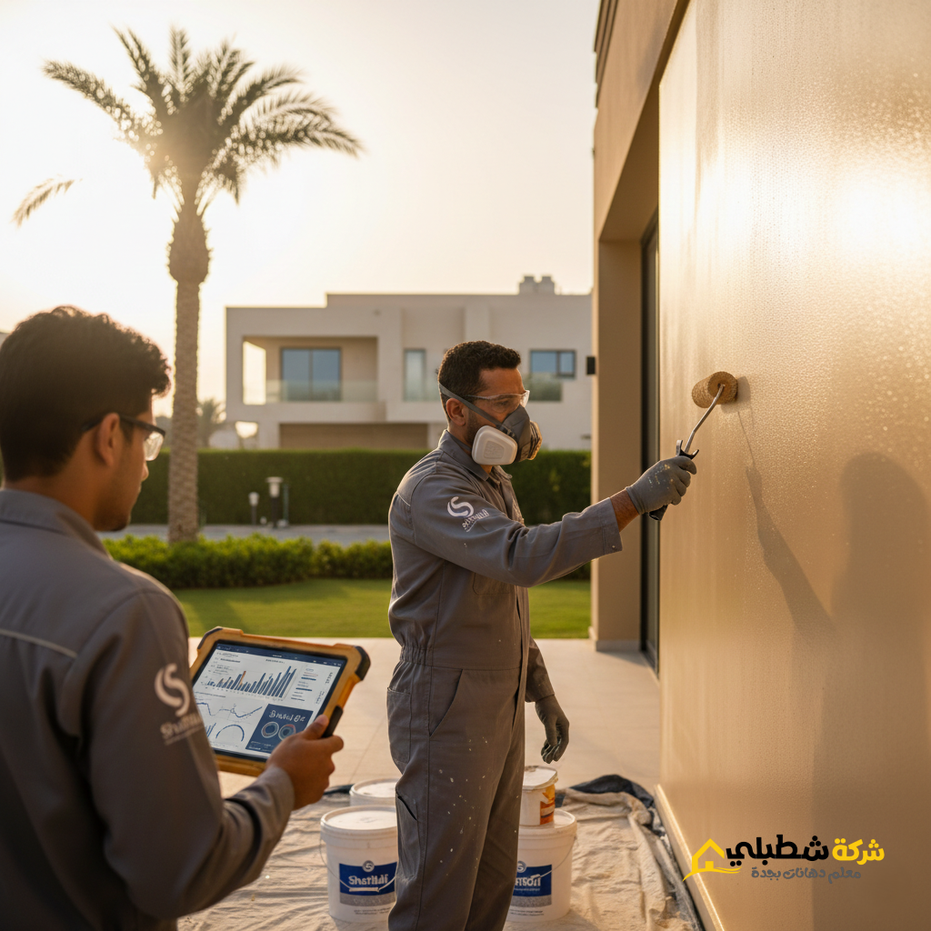 معلم اصباغ دهانات زيتية جدة