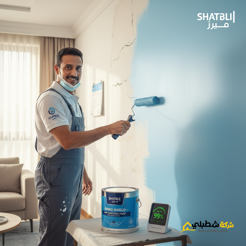 معلم اصباغ دهانات مقاومة للرطوبة جدة