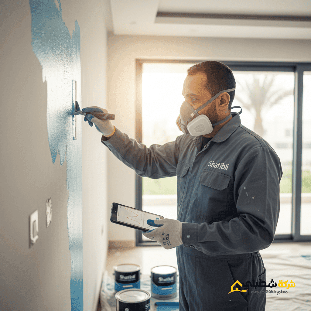معلم اصباغ دهانات زيتية جدة