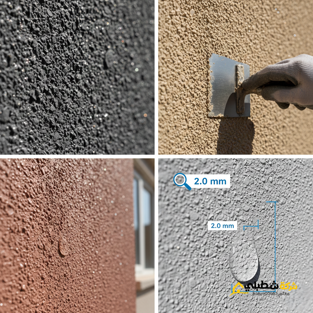 انواع رش جرافيت خارجي جدة