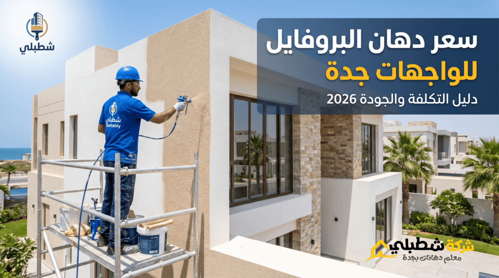 سعر دهان البروفايل للواجهات جدة - شركة شطبلي