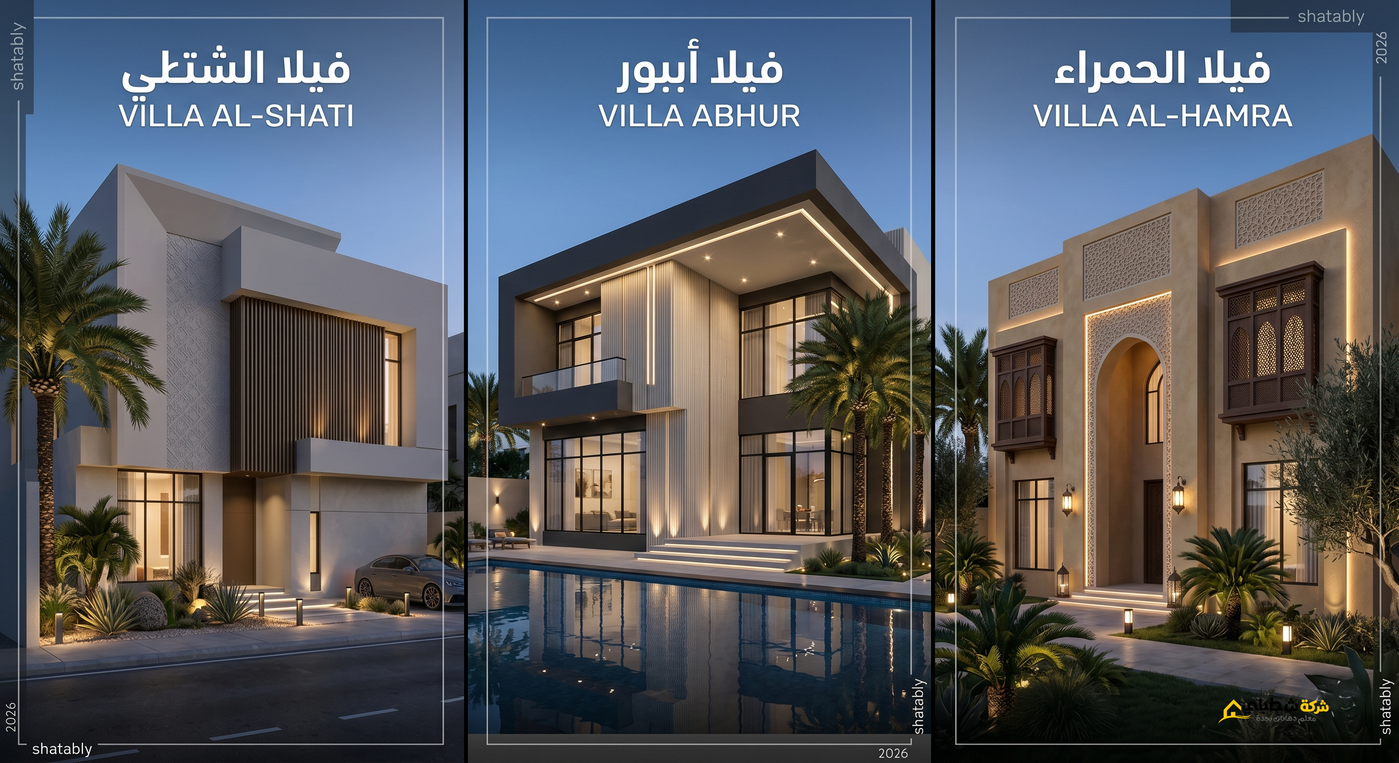 أعمال شركة شطبلي في أحياء أبحر والبساتين بجدة