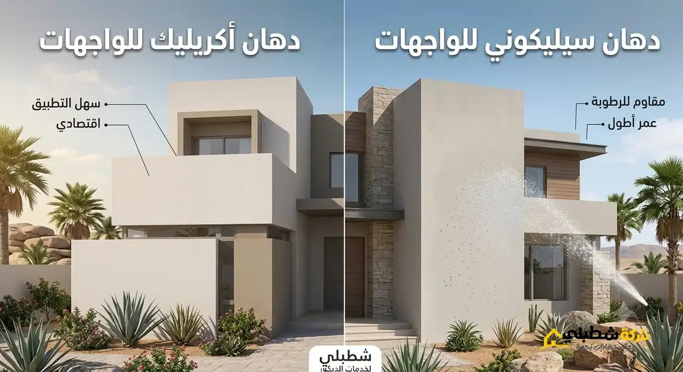 دهان أكريليك أم سيليكوني
